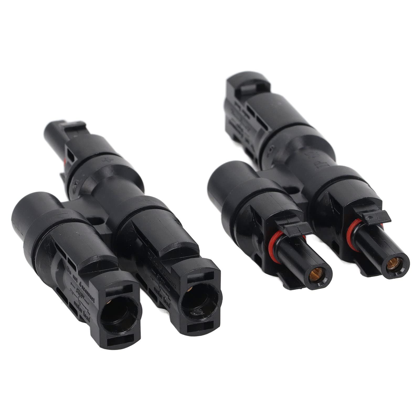 FOFY Solar Panel Connector, DIY Assemble Solar Branch Connector With UV Resistant For 10-14 AWG Cables (MC4-T3)-image-7