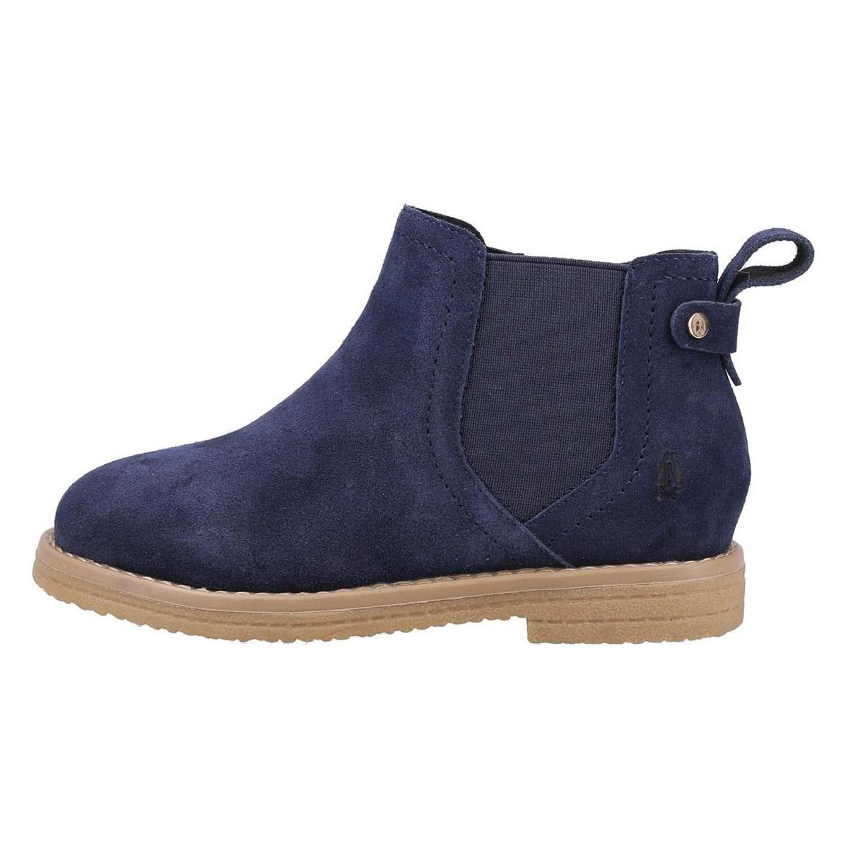 Hush Puppies Girls Mini Maddy Fashion Boot, Navy, 1 UK