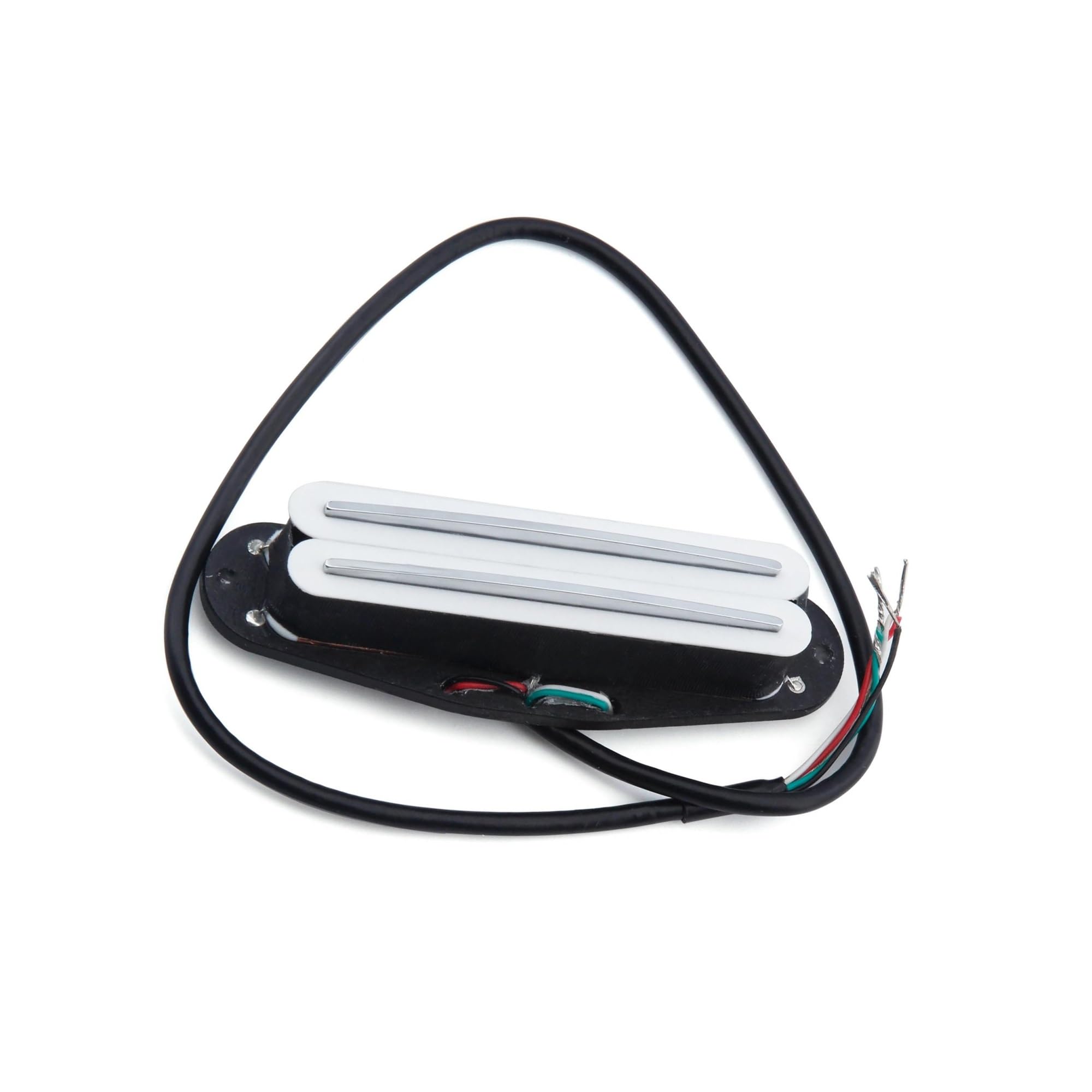 3 Częściowy Biały Zestaw Przetworników Alnico 5 Mini Dual Track Hue Coil Do Gitar Elektrycznych SSH HSS ST Przetwornik Do Gitary Elektrycznej