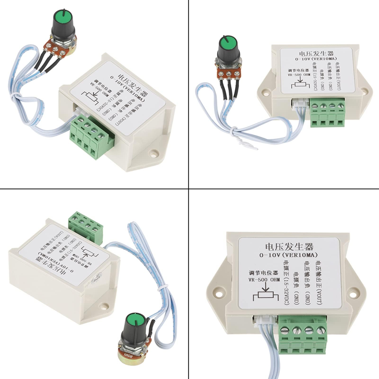Potentiomètre de Générateur de Signal Cc 0-10V 0-10V 10mA Générateur de Signal de Tension de Quantité Analogique Réglable pour Interface PLC et MCU