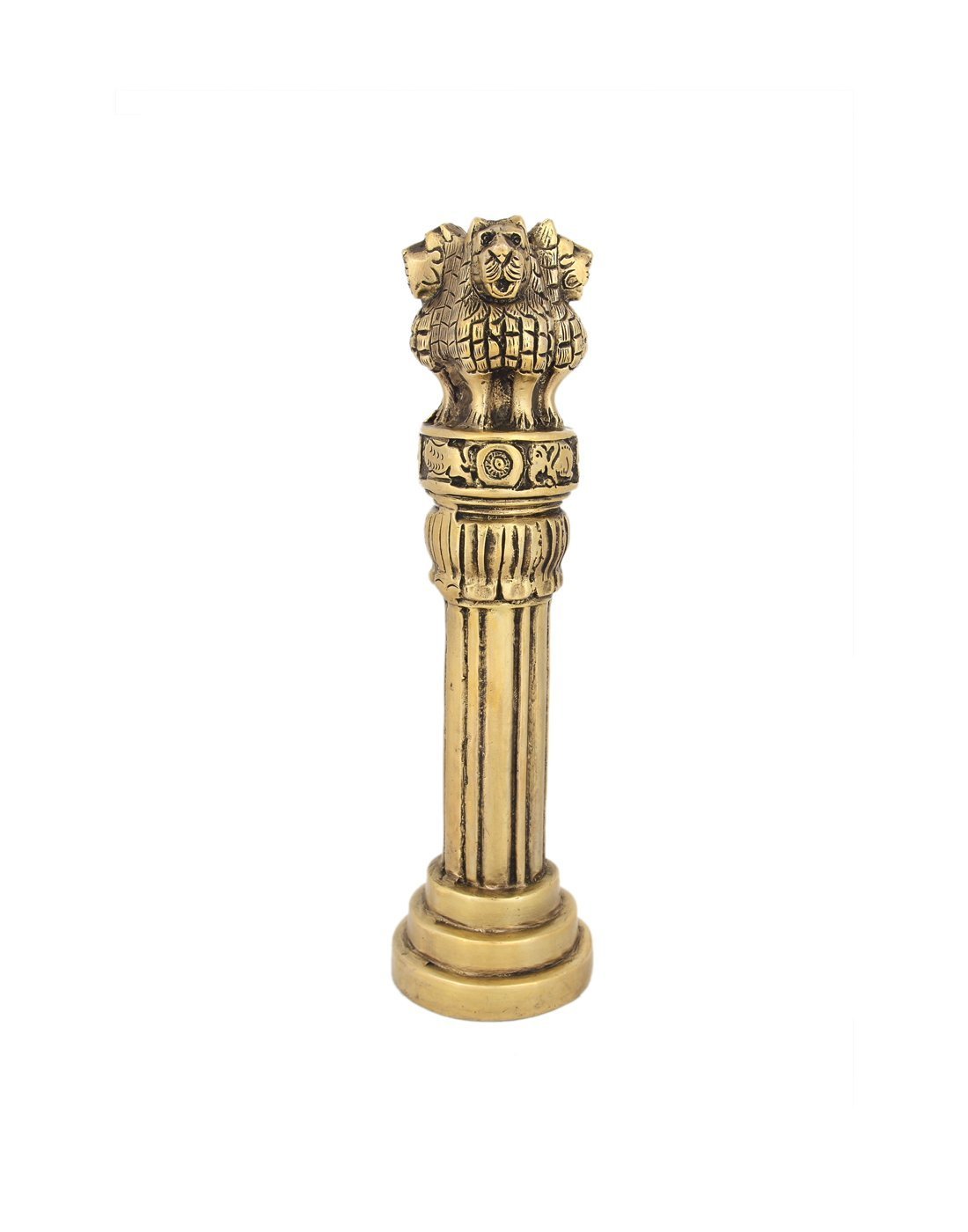 Buy Idol Collections Brass Patriotic Ashoka Pillar Metal Craft Brass