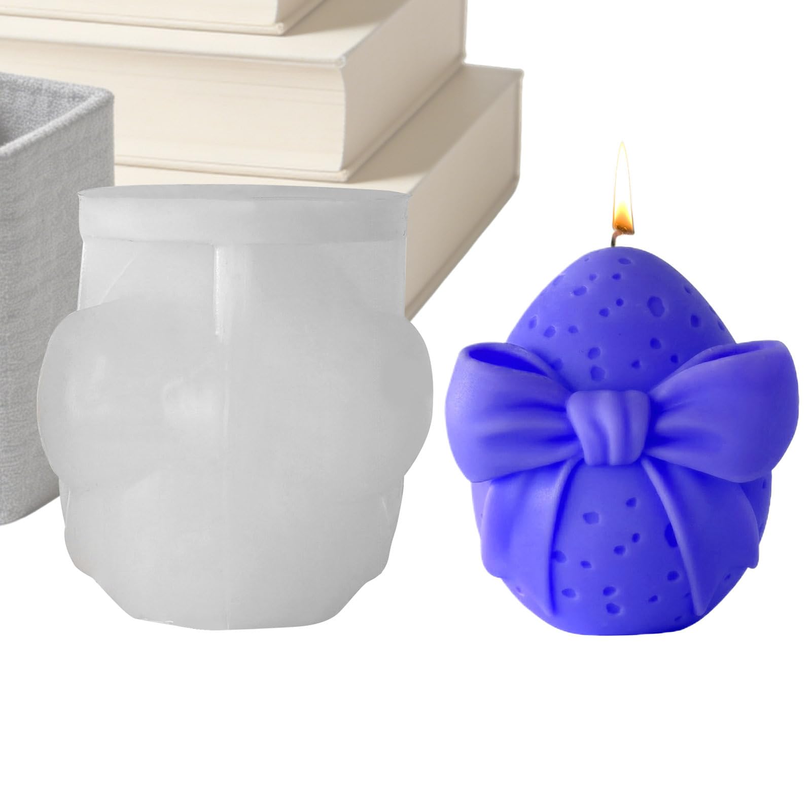 Moule en silicone œuf pour ornements de Noël et décoration ferme