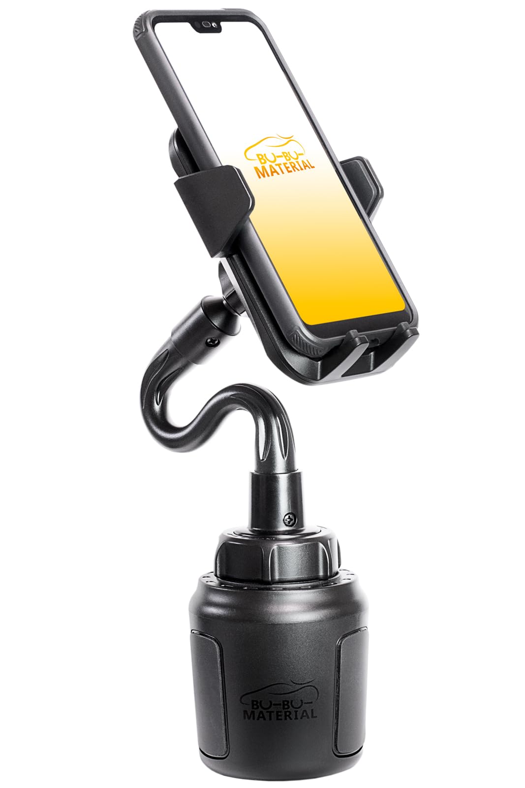 ぶーぶーマテリアル 【所ジョージの世田谷ベース掲載】 スマホホルダー 車 ドリンクホルダー カップホルダー 車載ホルダー スマホスタンド 車載スタンド フレキシブルアーム クネクネ 手帳型対応 SmartCatch3