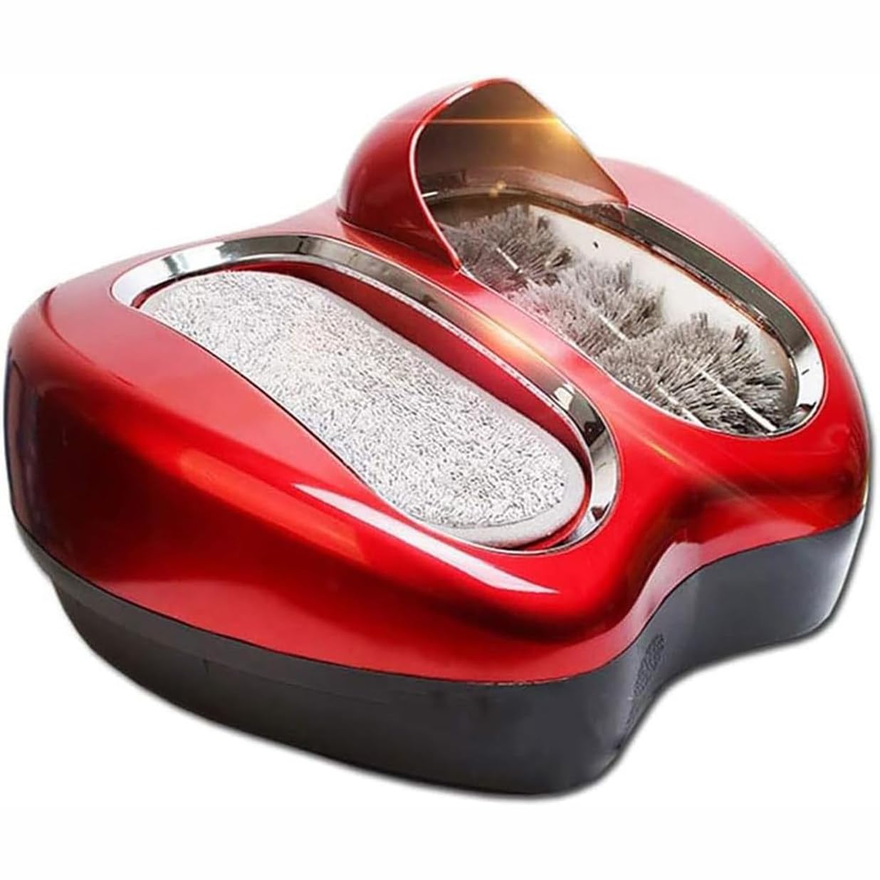 Pulidora automática de zapatos, dispositivo eléctrico de limpieza de suela para hoteles y centros de ventas, tecnología de limpieza de zapatos por inducción