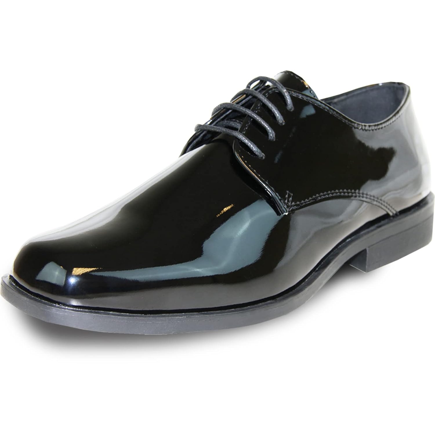 vangelo Men Dress Shoe TAB and Tux Oxford Formal Tuxedo for Prom Wedding Uniform Medium and Wide Width