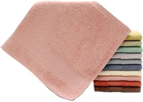 Miniatura 6 de Paquete de 12 toallas faciales, paño suave multicolor de 13.8 x 13.8 in (1)