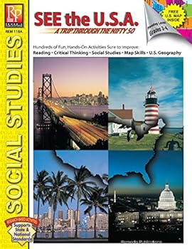 Perfect Paperback See the U.S.A. | Reproducible Activity Book