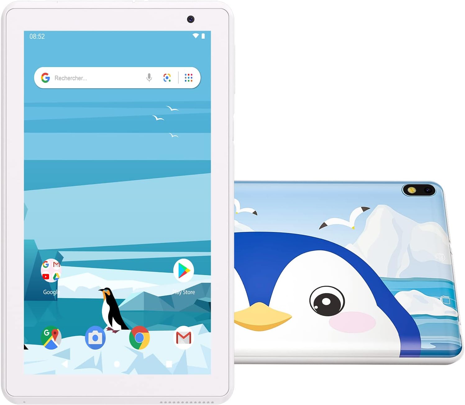 7 Inch Kids Tablet, Quad Core Android 11 Toddler Tablets, Children Tablet with 32GB Storage, 2GB RAM, WiFi, Bluetooth, Dual Camera, Educationl, Games, Parental Control, Kids Software Pre-Installed.