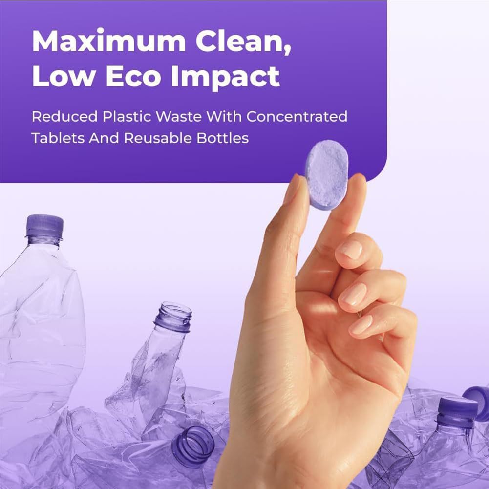 Drclean Spray Oven Cleaner, Dr Clean Spray Cleaner for Ovens, All-Purpose Cleaners for Home, Kitchen, Bathroom, Multi-surface Cleaners with Concentrated Cleaning Tablets(30pcs)