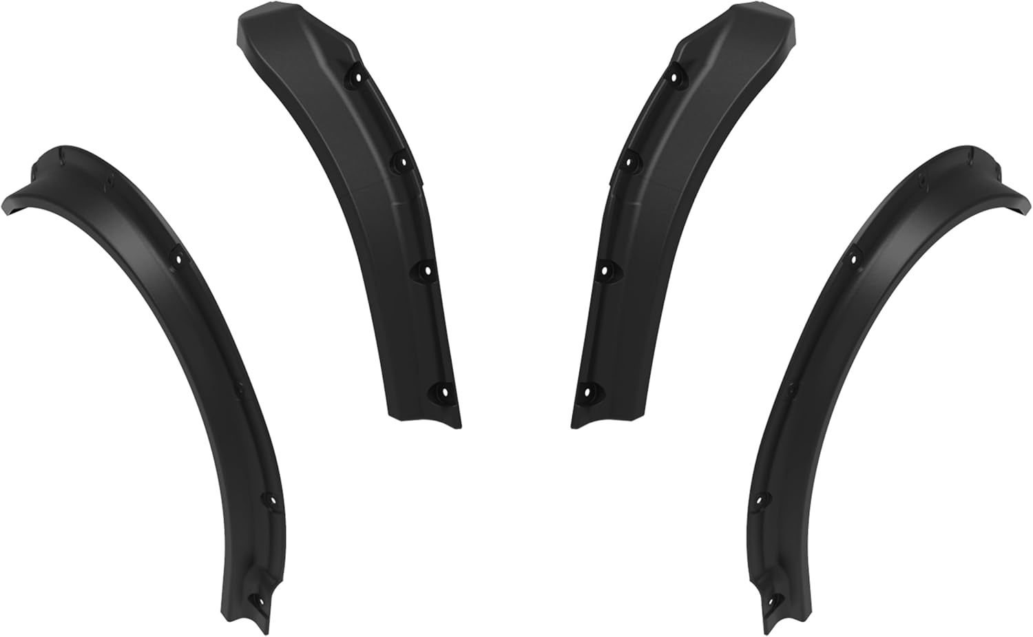 SAUTVS Front and Rear Fender Flares Compatible with E-Z-GO RXV Valor 2025 Golf Cart Accessories, Combined Mud Flaps Mud Guards for EZGO RXV Valor Standard and Unmodified Golf Carts Body Only