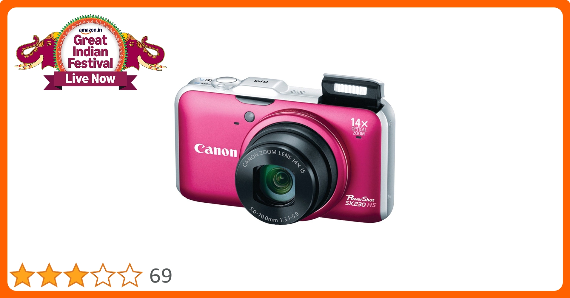 Canon PowerShot SX230 HS コンパクトデジタルカメラ CANON PowerShot SX230 HS 価格比較 - 価格.com