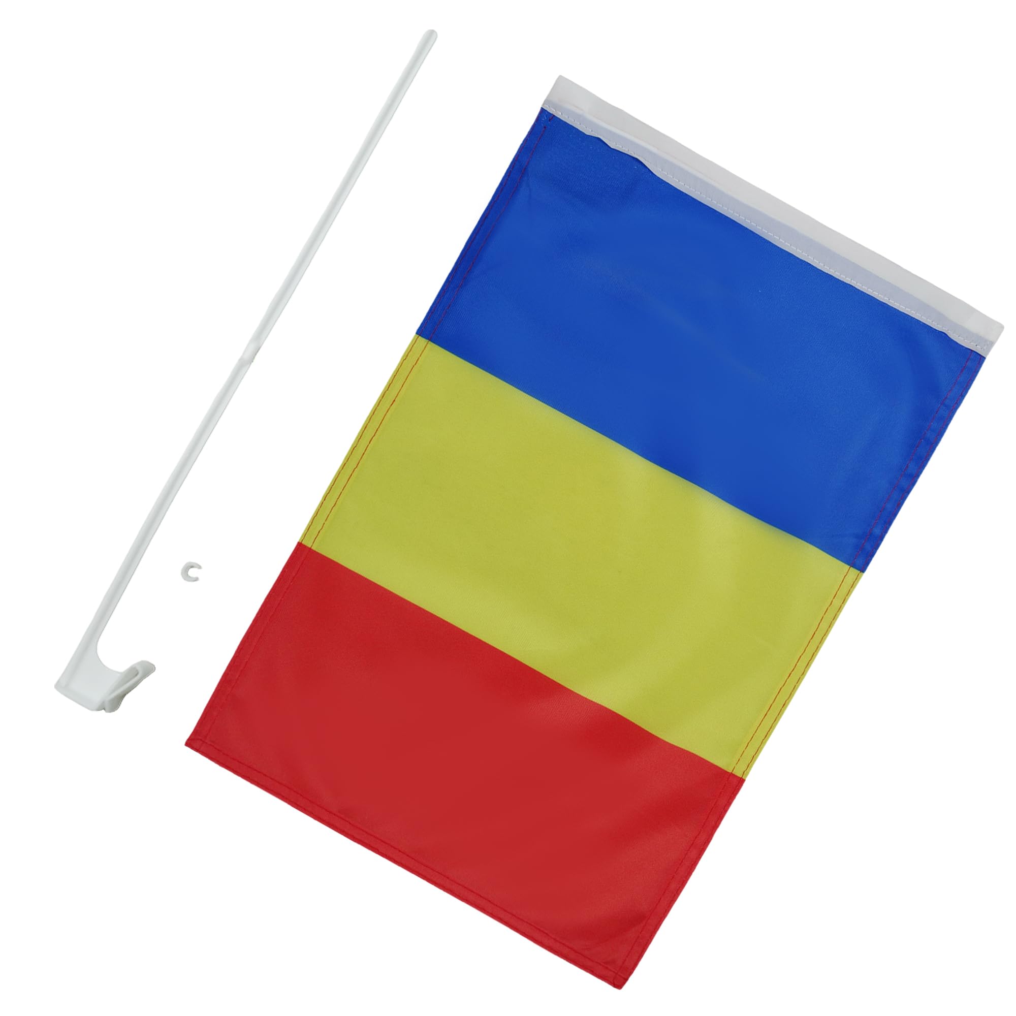 AZ FLAG South Africa Car Flag 18'' x 12'' - South African Car flags 30 x 45cm - Banner 18x12 INCHES PLASTIC STICK — view 217