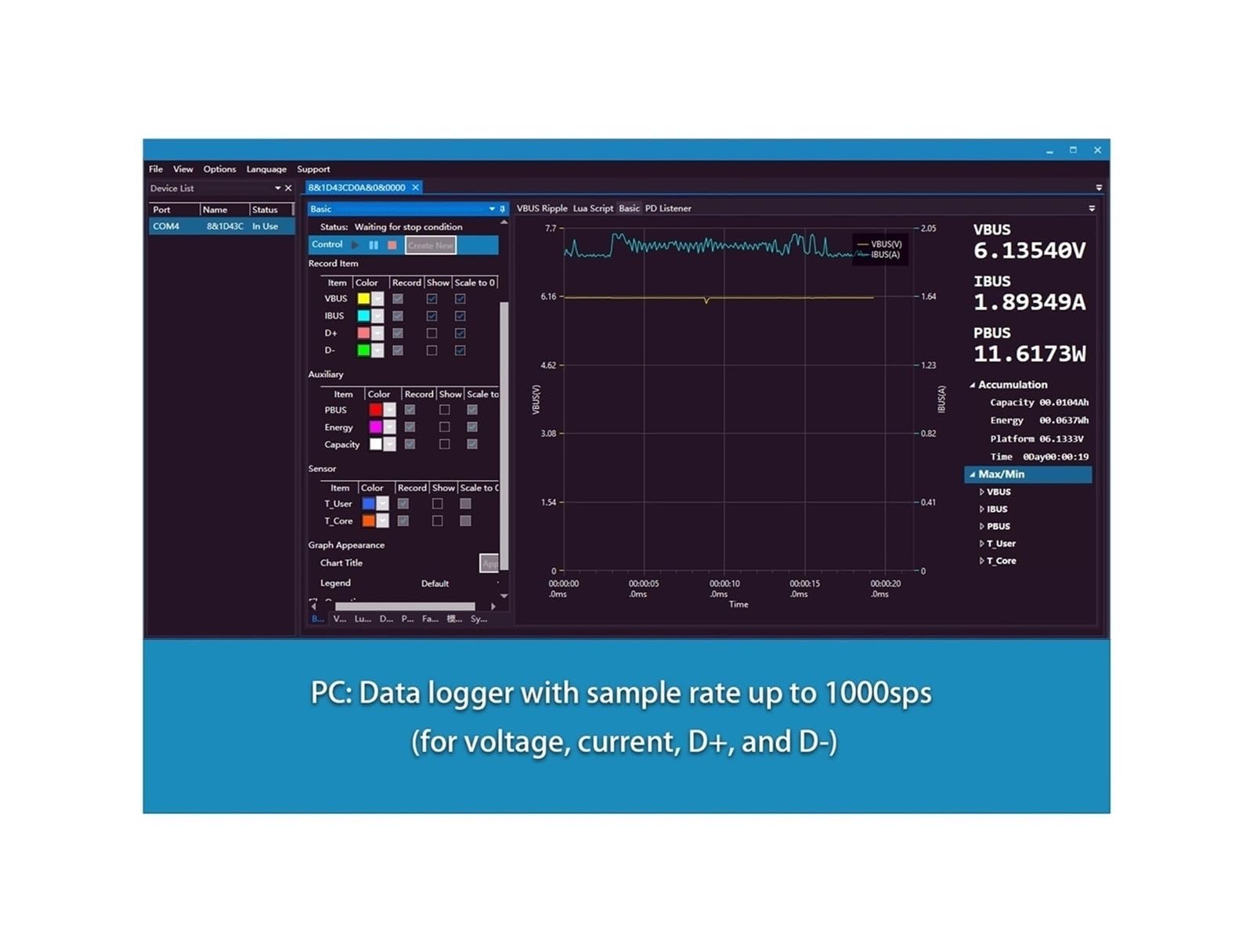 Tester USB USB 3.1 miernik mocy Tester multimetr cyfrowy tester prądu detektor napięcia tłumacz Lua zintegrowany DC 26V 6A(CT-3L)