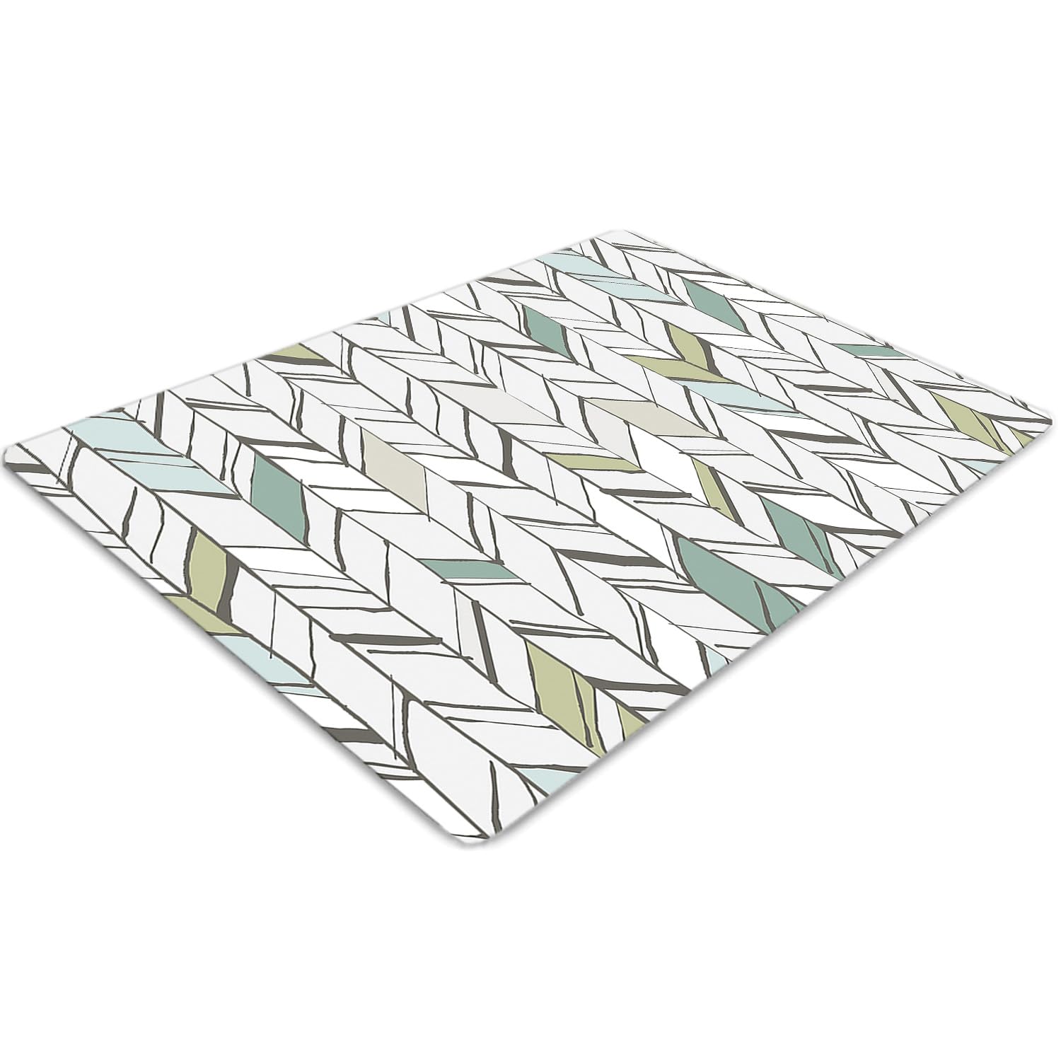 Tapis chaise 120x90 cm protecteur de sol facile à nettoyer pour bureau