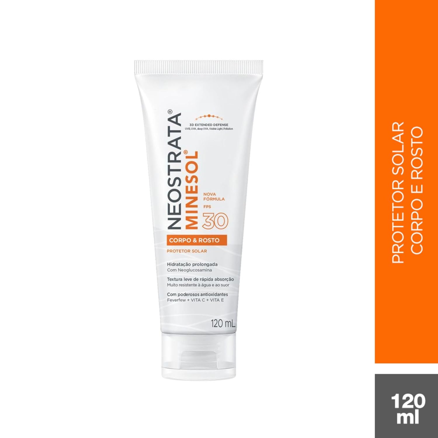 Minesol Corpo & Rosto Protetor Solar Fluido Hidratante, Neostrata em promoção! Veja a oferta e mais achadinhos de Corpo 3 Hoje é o melhor dia para comprar Minesol Corpo & Rosto Protetor Solar Fluido Hidratante, Neostrata com aquele preço maroto! Promoção! Aproveite a oferta! 3