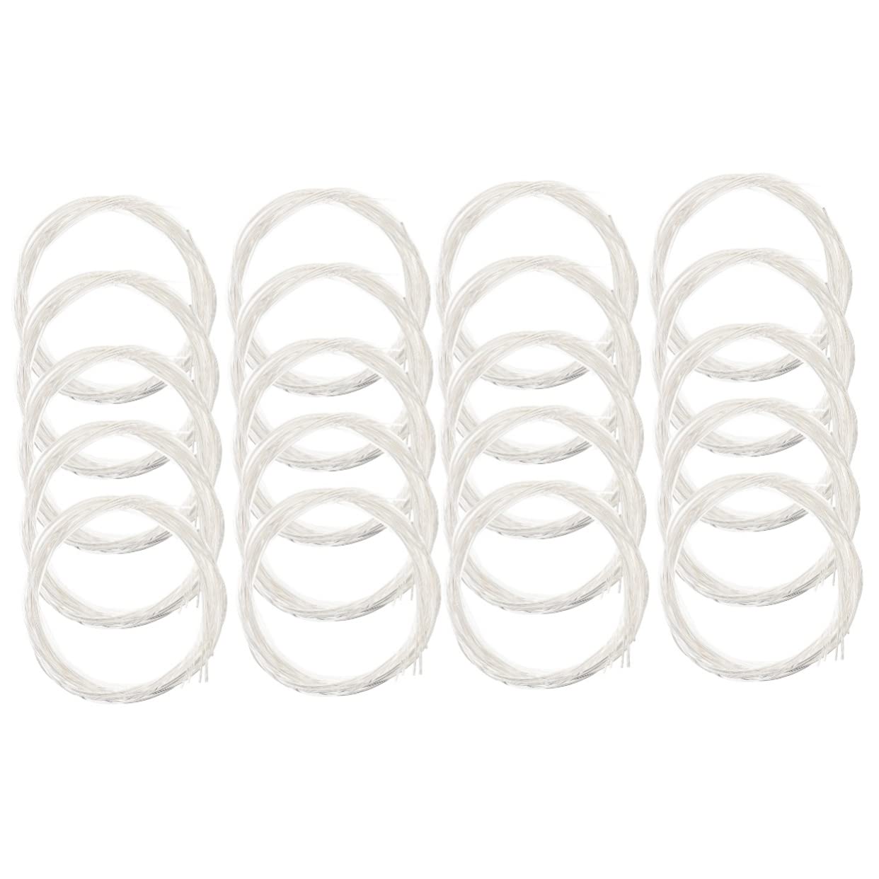 HEMOTON 20 Paquetes Cuerdas cuerdas guitarra nailon acoustic guitar strings cuerdas guitarra acústica clasica suministros accesorio balada arpa