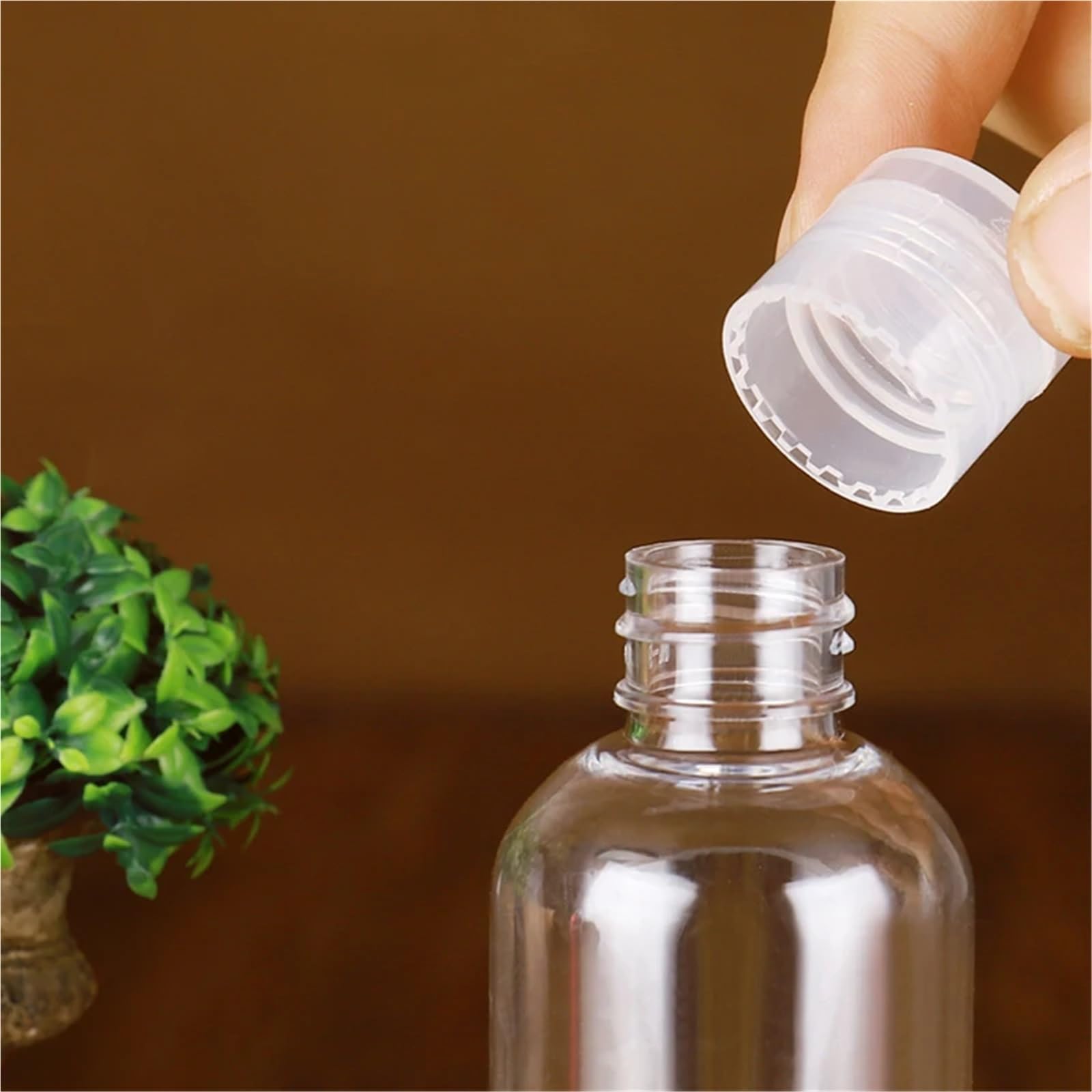 10 stücke 30 ml 50 60 100 120 Kunststoff Squeeze Flasche Mit Flip Cap PET Lotion Shampoo Leere Kosmetische für Flugreisen Shampoo | 120ml