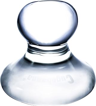Paint Muller2.95 in,Glass Muller for Making Paint,Homemade Paint Tools,Apparatus for Watercolor,Oil,Tempera