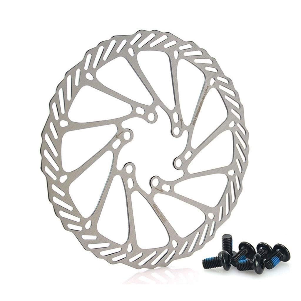 Freno de Disco de Bicicleta 160 mm Rotor MTB 180 mm Grabado y fresado CNC Acero Inoxidable 6 Agujeros - 203 mm
