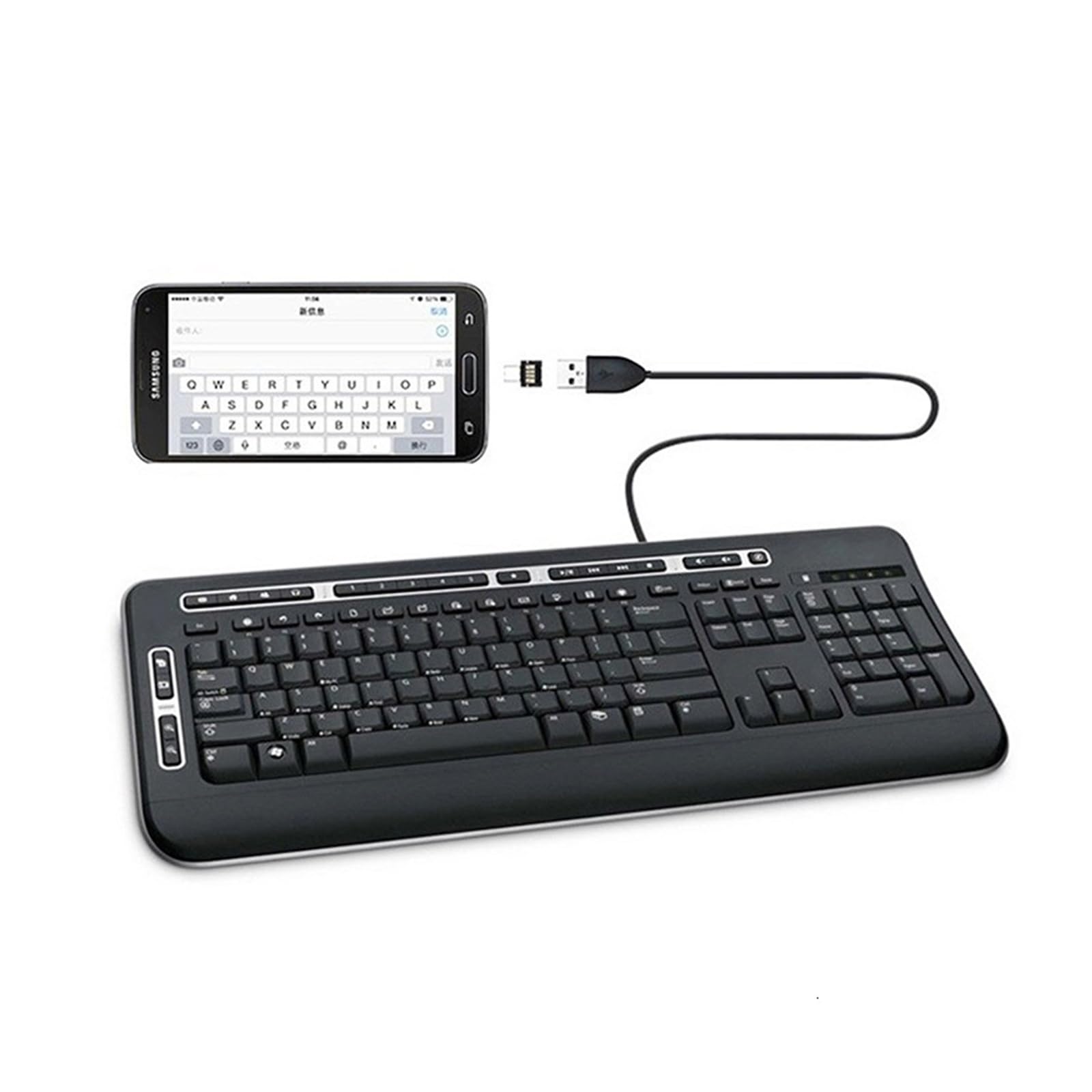 Cavo adattatore da USB C a USB tipo C OTG per telefono e tablet (10X di tipo C)