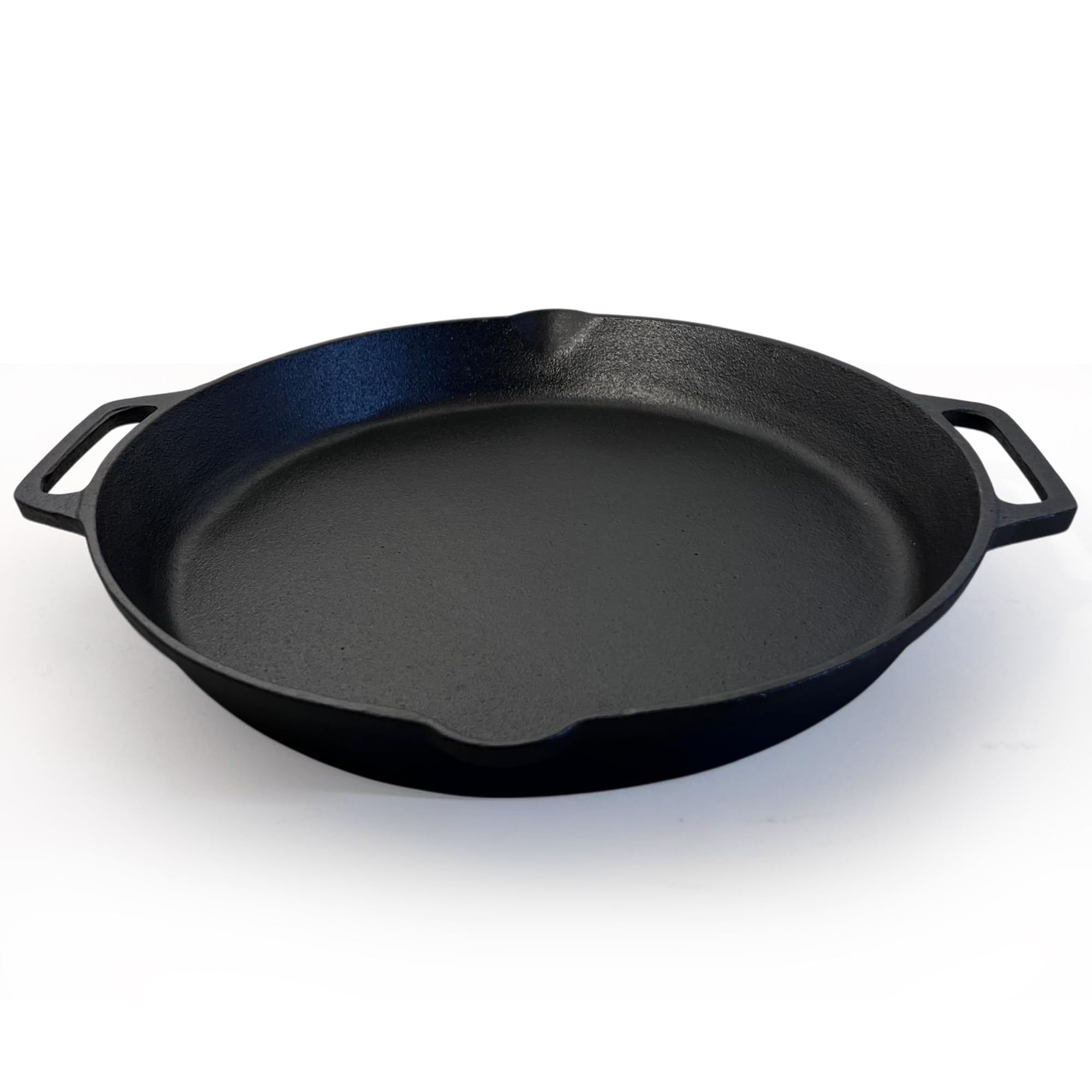 Poêle à paella en fonte 35 cm Thorness grande poêle à frire