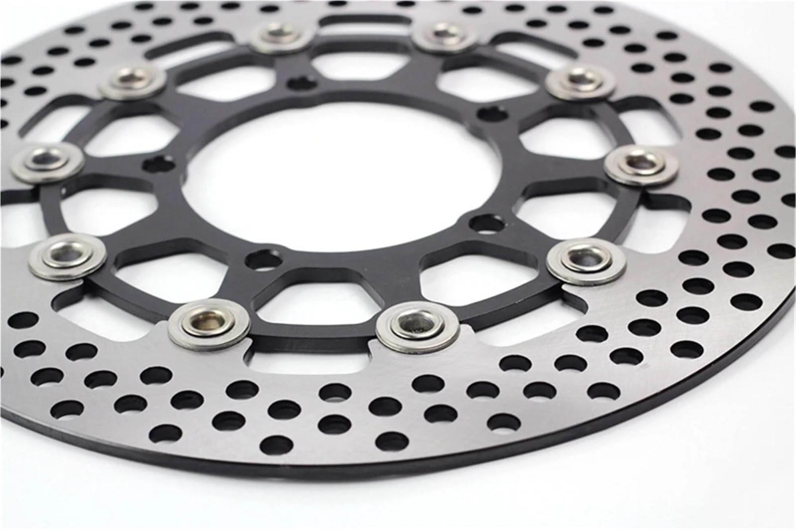 Rotore Disco Freno Disco freno a disco flottante universale per moto 3 fori 260 * 70mm / 5 60mm per scooter