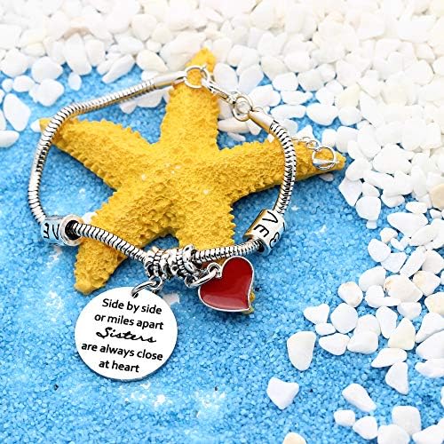 bifriend Sisters Gift,Adjustable Silver Snake Bracelet for Women Lady Girl Christmas Birthday Graduation Gift