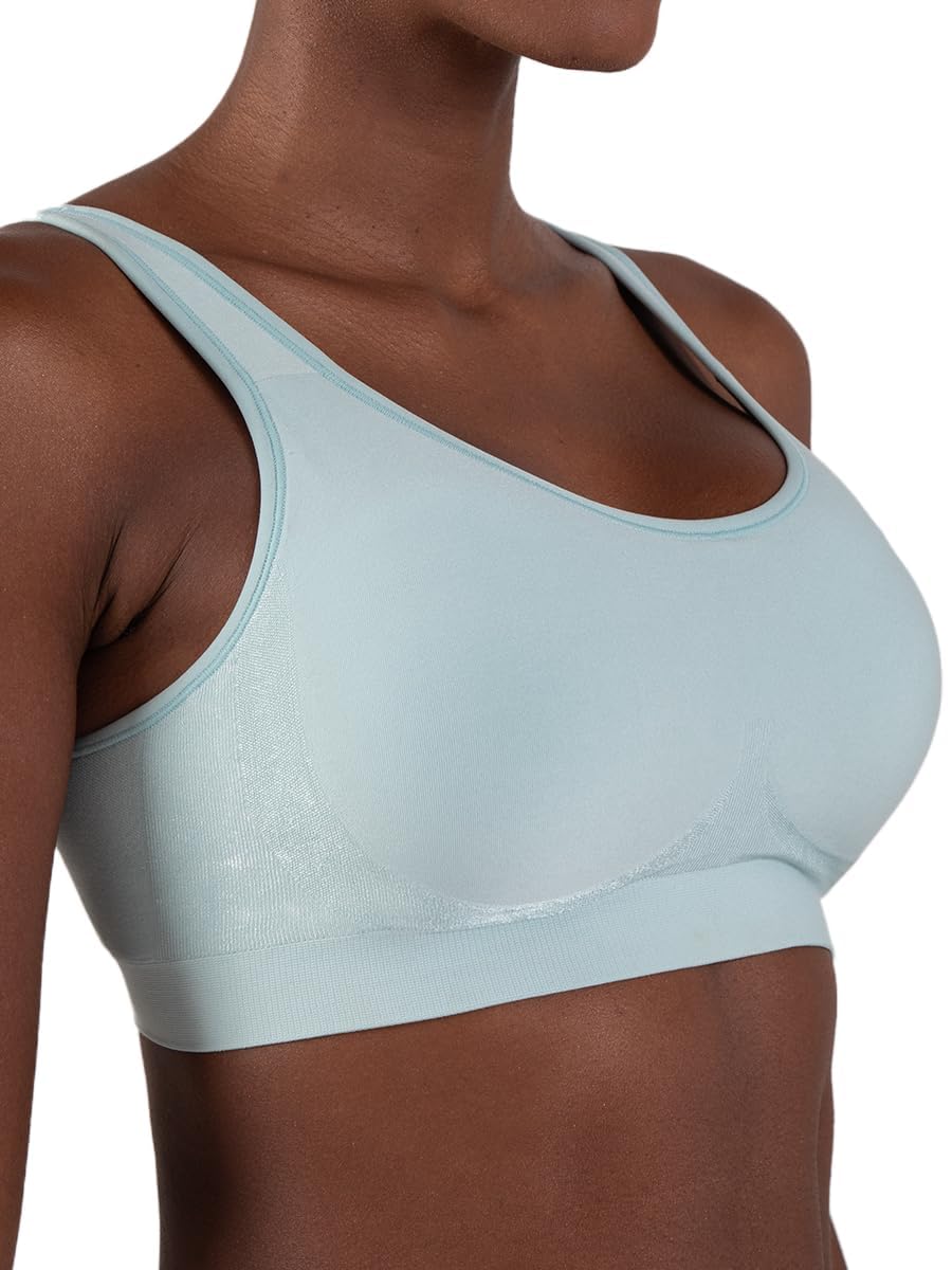 SHAPERMINTBras for Women No Underwire - Seamless Bras for Women, Wireless Bra, Adjustable Plus Size Bra