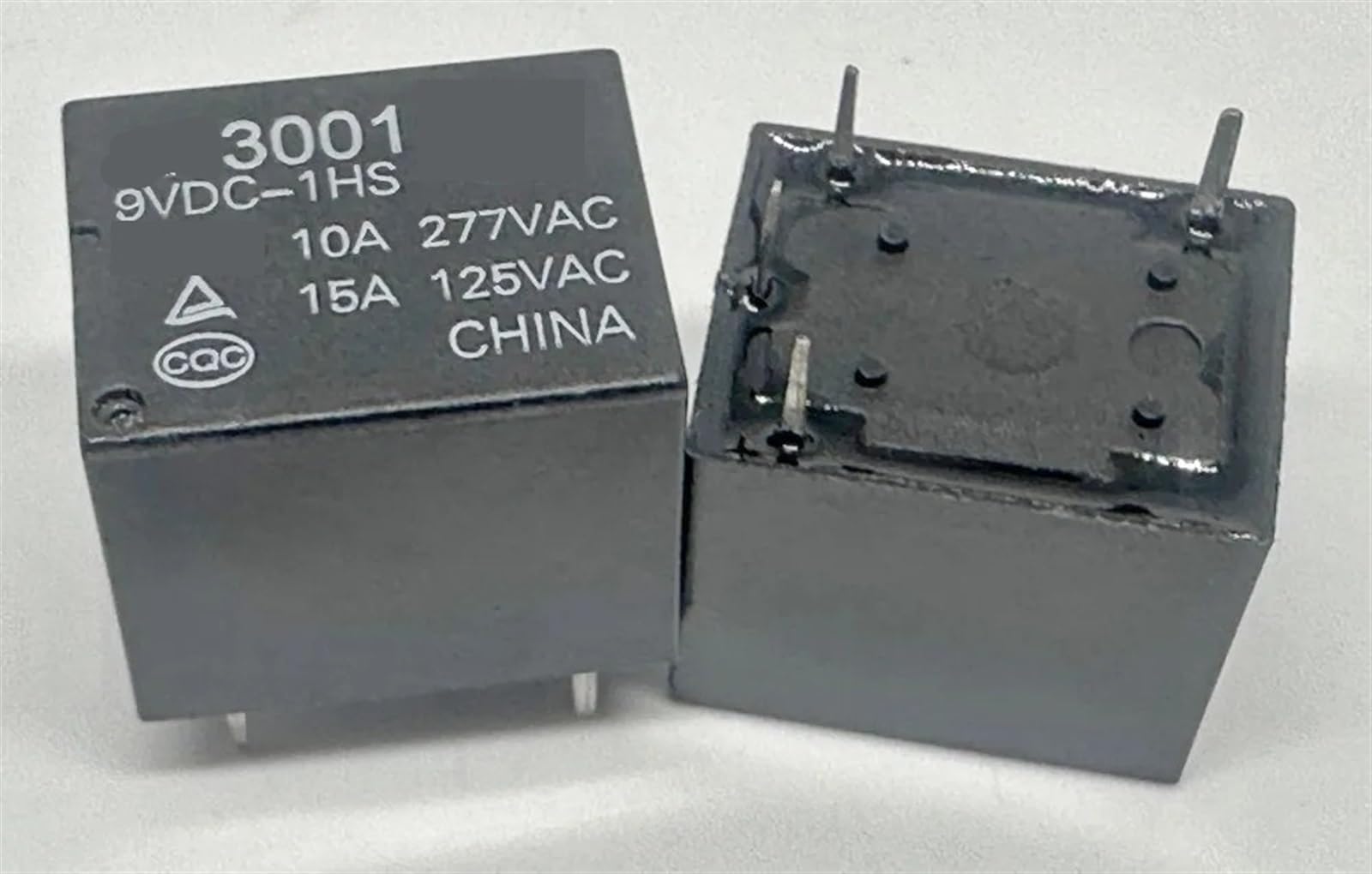 Relé 5VCC-1HS mini relé de 4 pines JH3001 para circuitos impresos PCB 5