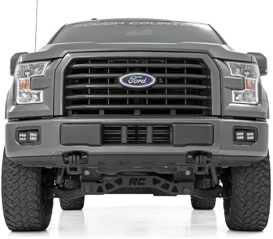 Rough Country Spot/Flood LED Fog Light Kit for 2015-2017 Ford F-150-70865
