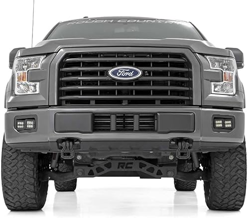 Miniatura 6 de Rough Country Kit de luz antiniebla LED serie negra para Ford F-150-70832 15-17