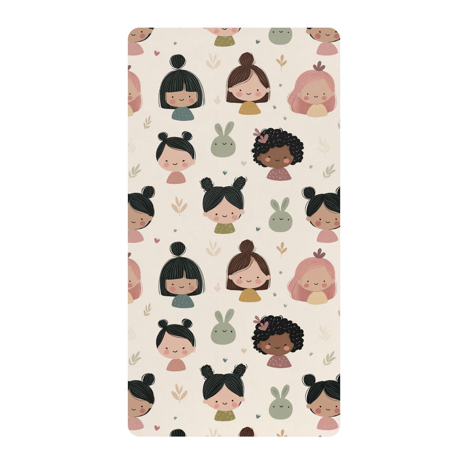 Sábanas para cuna de bebé, niños y niñas, de algodón, cómoda y transpirable, diseño de piruleta de cocodrilo, color blanco y verde, 1 unidad