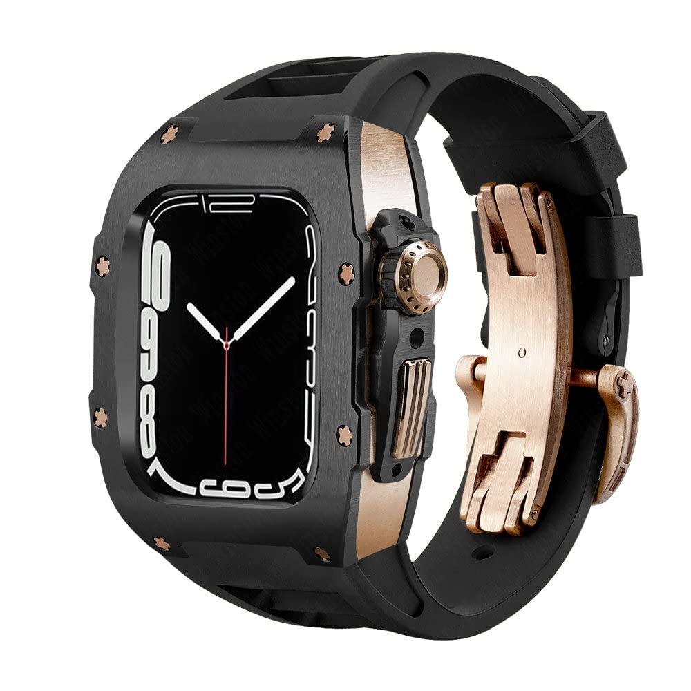 Boîtier Apple Watch fibre de carbone 44mm pour le sport et bureau