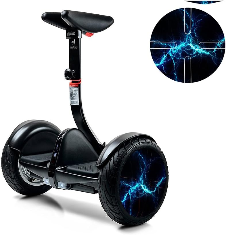 AUBESTKER Accessories for Segway MINIPRO Wheel Hub Wrap Sticker Protection Update Pattern 1 Set Easy to Paste (2 Pieces)