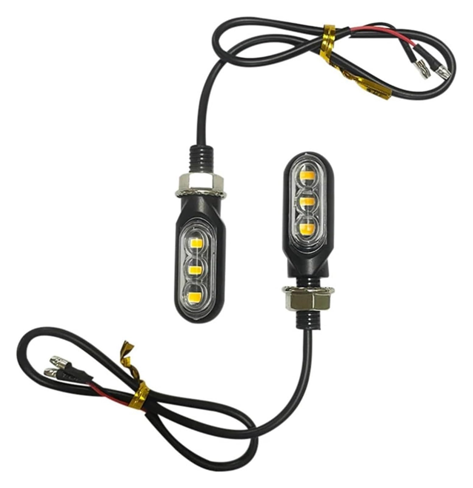 12 V Motocicleta Intermitente Luz De Giro Luces Intermitentes intermitentes moto indicadores