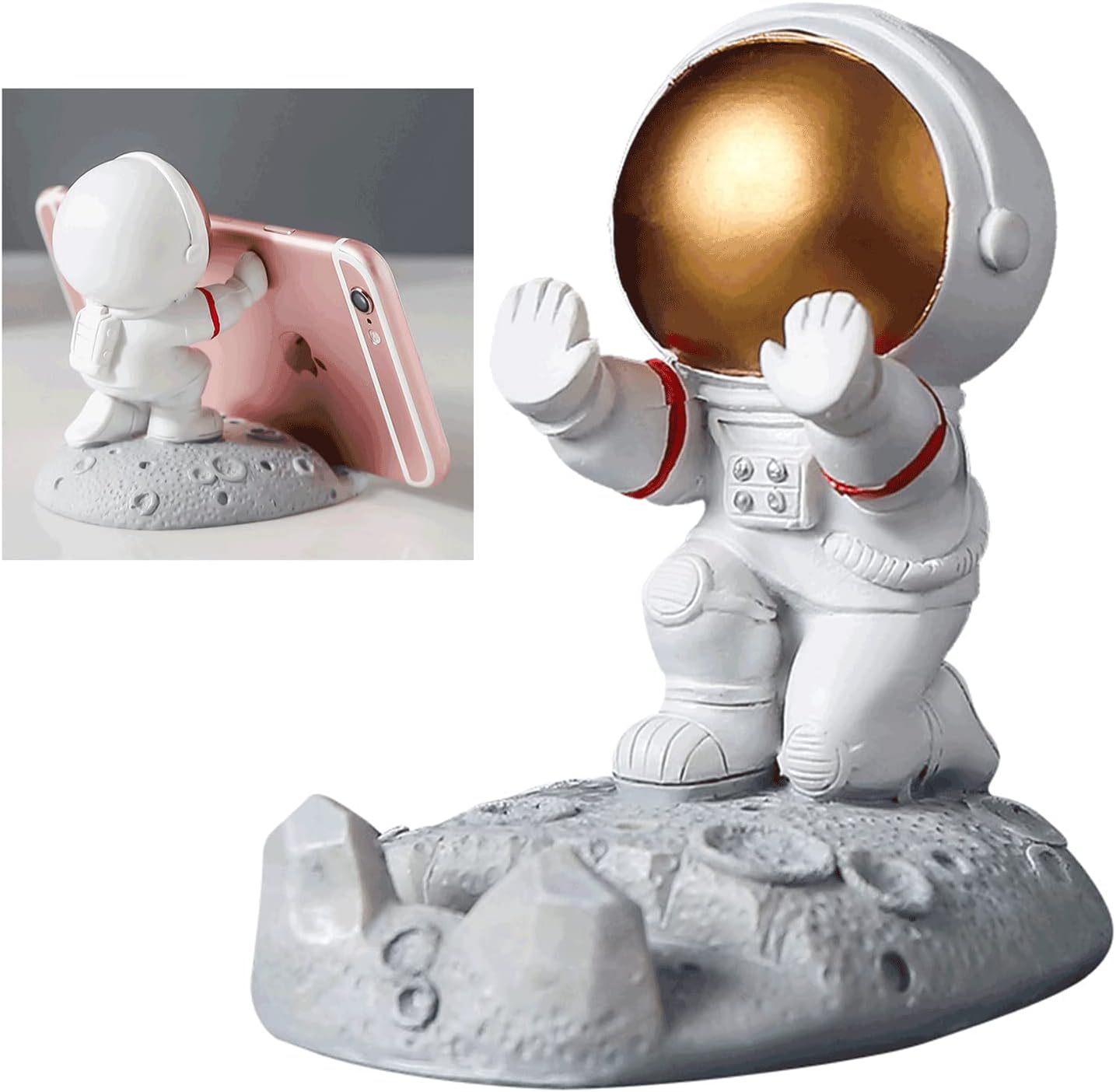 Phone Holder Cell Phone Stand for Desk Cute Astronauts Doll iPad Stand Tablet Stand Holder iPhone Stand Phone Holder for Bed Phone Accessories Desk Phone Stand Tablet Holder ipad Holder
