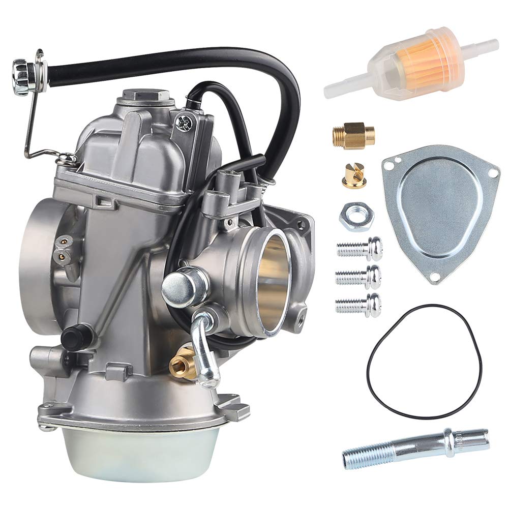 Carburetors Polaris Scrambler 500 4x4 1997 09 Waterwich Compatible With Carburetor Polaris Sportsman 500 4x4 Ho 01 02 03 04 05 Carb Polaris Trail Boss 325 00 01 02 With Filter Throttle Base Motorcycle Powersports