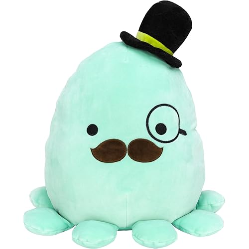 Squishmallows 12-Inch Fancy Octopus - Add Zobey to Your Squad, Ultrasoft Stuffed Animal Medium-Sized Plush Toy, Official Kellytoy Plush - Amazon Exclusive