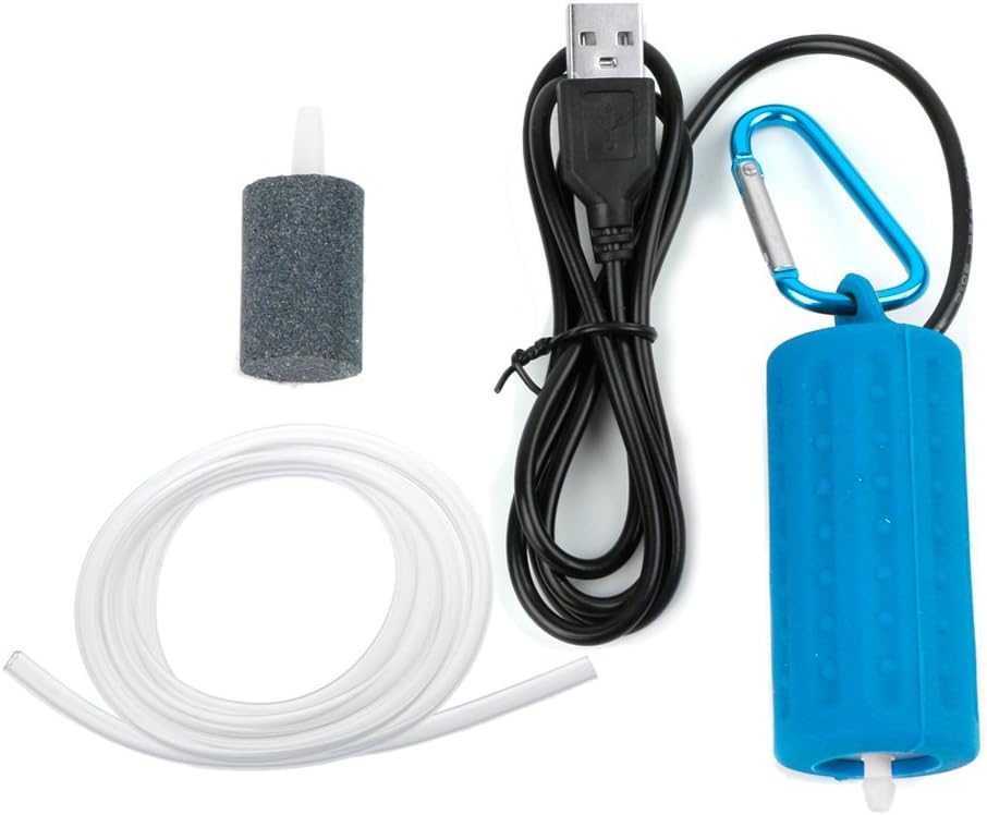 SHINAN Portable Mini USB Aquarium Fish Tank Oxygen Air Pump Mute Energy Save Compressor