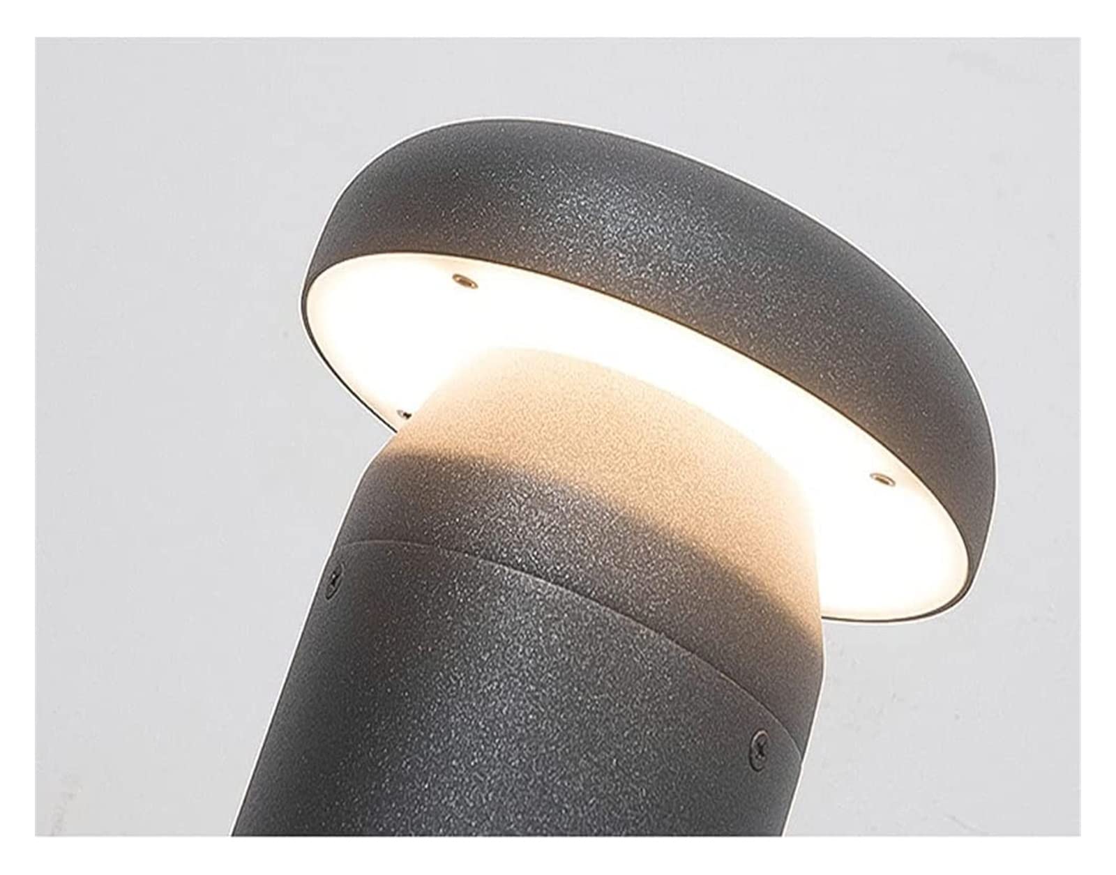 Lampada da cortile Lampada da colonna a LED IP54 Lanterna a colonna da esterno impermeabile Lampada da palo classica Lampada da tavolo per recinzione da giardino Lampada da paesaggio per prato da