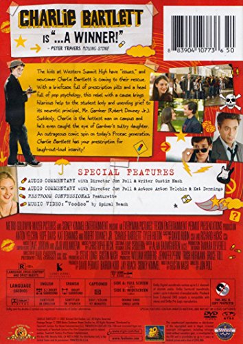 Charlie Bartlett largometraje juvenil en soporte físico castellano e inglés 3