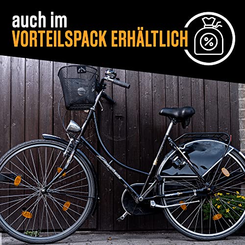 Kellago Katzenaugen Reflektoren Fahrrad [ MIT VERBESSERTER REFLEKTION ] 8X Speichenreflektoren Fahrrad Stvzo zugelassen - Fahrrad… – Ansicht 6