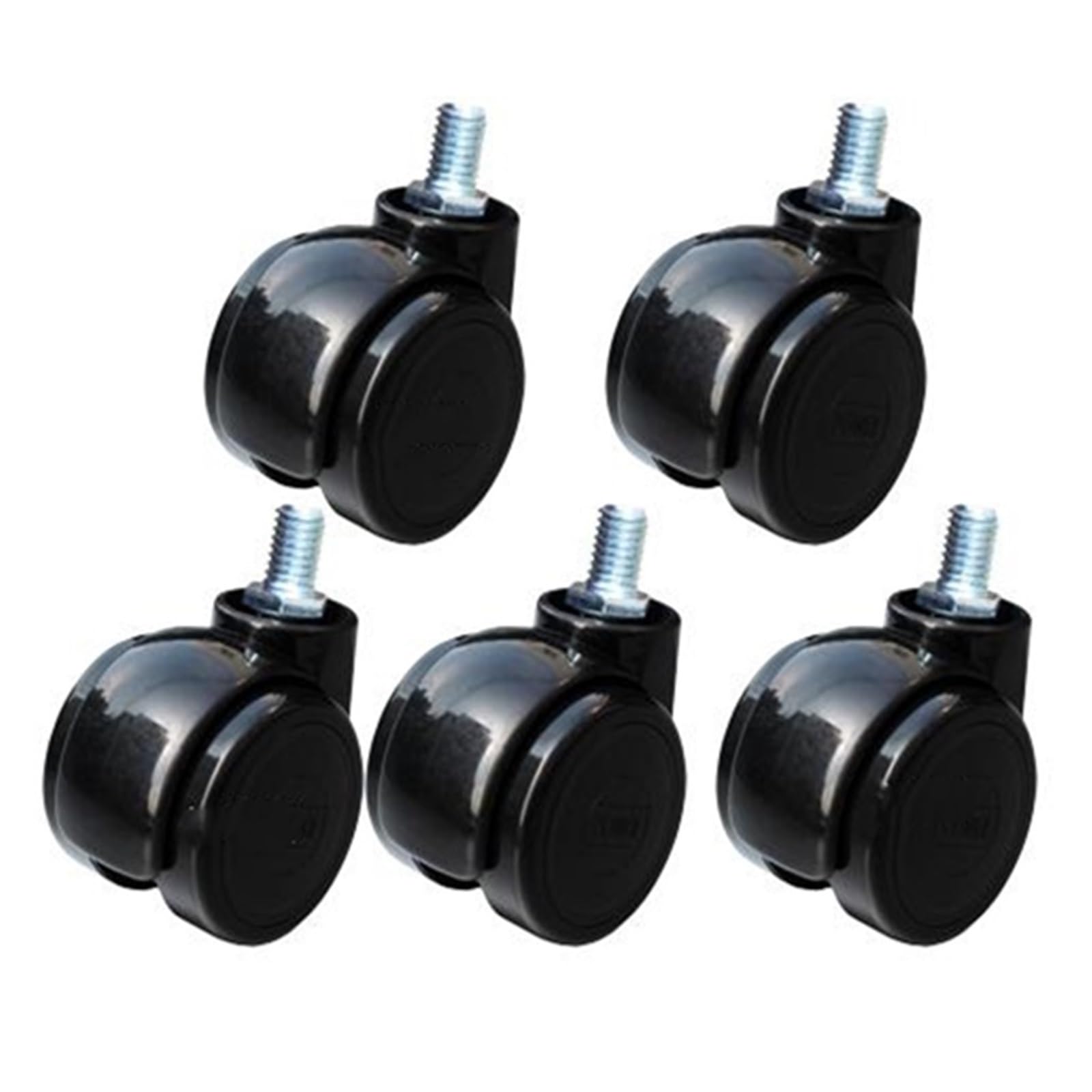 Mxxdmopd Screw 2 Inch Computer Chair Casters Universal Wheel Swivel Boss Office Accessories Pulley Silent(Screw)