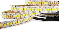 Fita LED Premium Profissional 5 m – 240 LEDs/m – 12 V – Modelo 3528 – Ideal para Perfil de Alumínio, Sanca, Vitrine e Iluminação Decorativa - 3000K Branco Quente