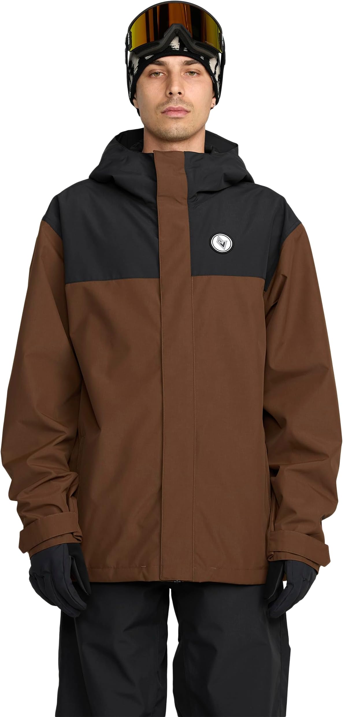 Volcom Men's Buckthreeeighty Snowboard Jacket – 10k Waterproof 2-layer Shell, Zip Tech®