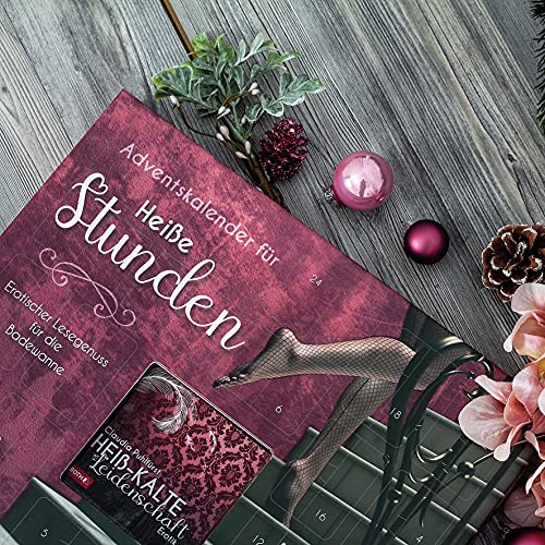 ROTH Heiße Stunden - Erotik Adventskalender gefüllt mit Bade-Produkten und Roman, Badeartikel-Kalender für die Vorweihnachtszeit – Bild 5