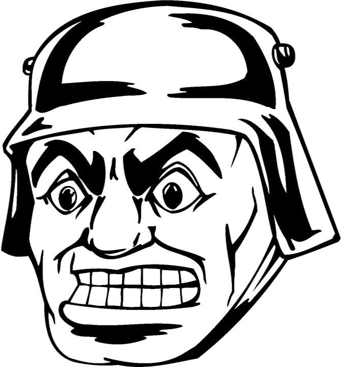 surprised bomber , Army Sticker Vinyl Sticker Wall Art