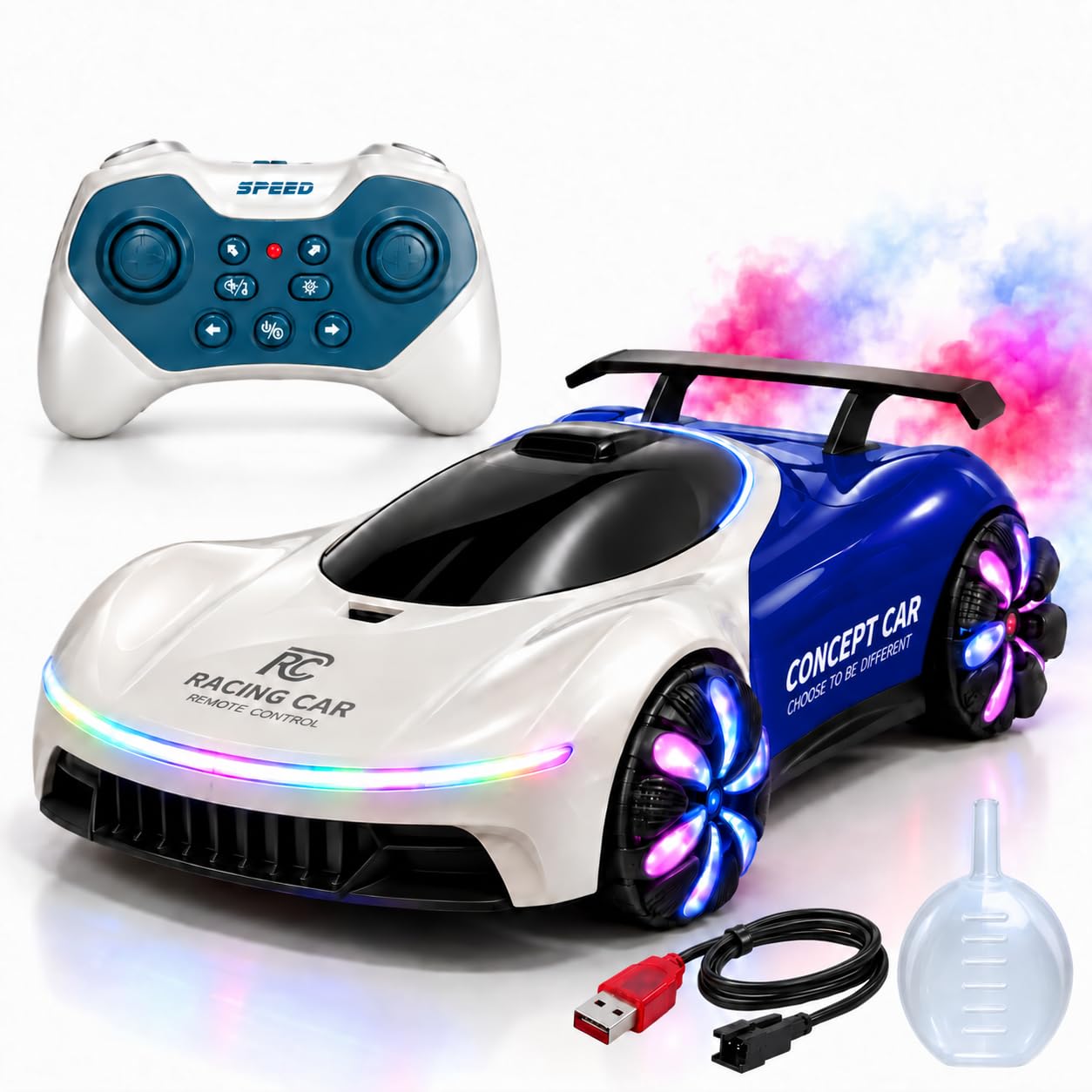 Mini RC Drift Car for Kids - Racing Remote Control -12 Mini RC Drift Car for Kids - Racing Remote Control -12