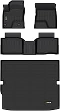 Floor Mats & Cargo Liner for Mitsubishi Outlander PHEV 2023-2024 2025 Custom Fit Full Set, All Weather Car Accessories