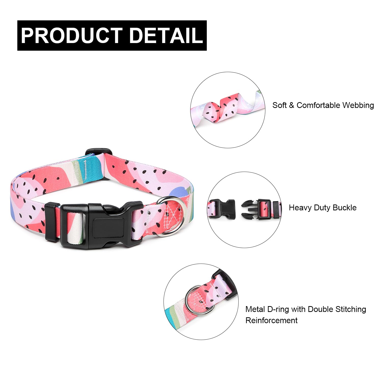 Mercano Adjustable Dog Collar, Special Design Patterns - Image 3